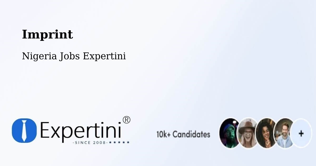 Imprint – Iwo - Nigeria Jobs Expertini